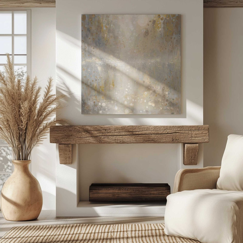 «Shimmering Drops of Light I», reproduction sur toile, H 12 po x l 12 po x P 1,25 po, Toile tendue, 1