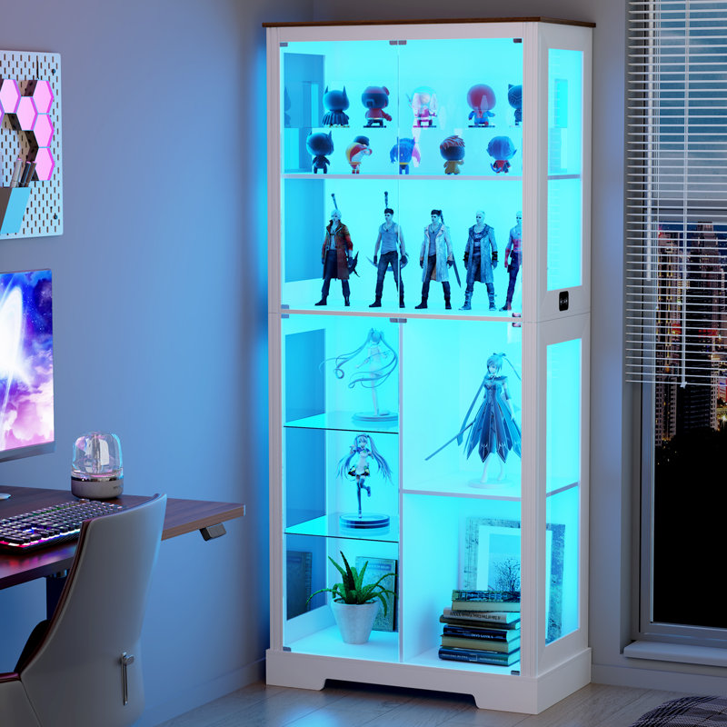 Display Cabinet, White