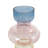 Glass Ombre Multi Colored Decorative Vase Set