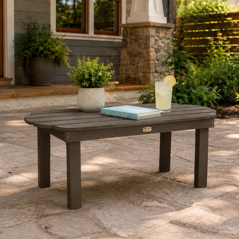 Table basse en plastique Kimber, Canyon