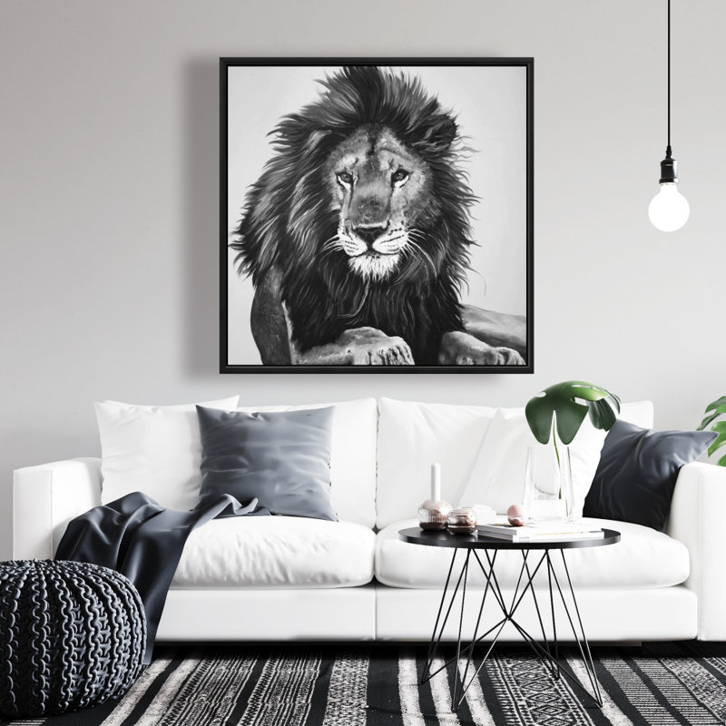 "Le roi lion" sur toile