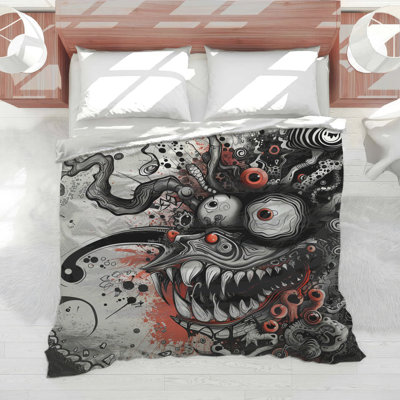 Monster Bedding Abstract Comforter Eclectic