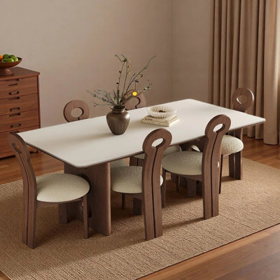 Retro household dining table