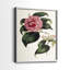«Pink Floral Mix III» - reproduction encadrée de qualité supérieure - prête à être accrochée - aucun clou requis - aucun clou requis-555992871-555992864