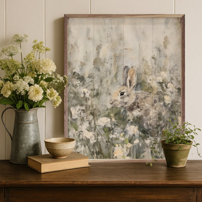 Textured Woodland Bunny By Creative Studio