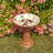 Manolita Ceramic Single Tier Birdbath