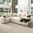 Hildur U-Shaped Sectional Sofa Bed Pull Out Sleeper Couch With Storage Chaise-1069298294