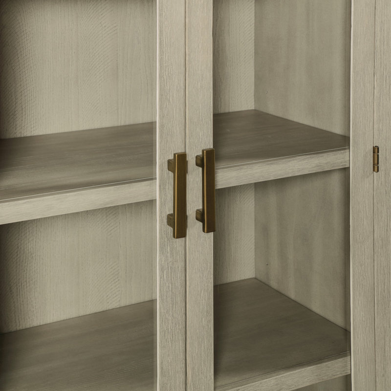 Garland Glass Door Display Cabinet, Griege