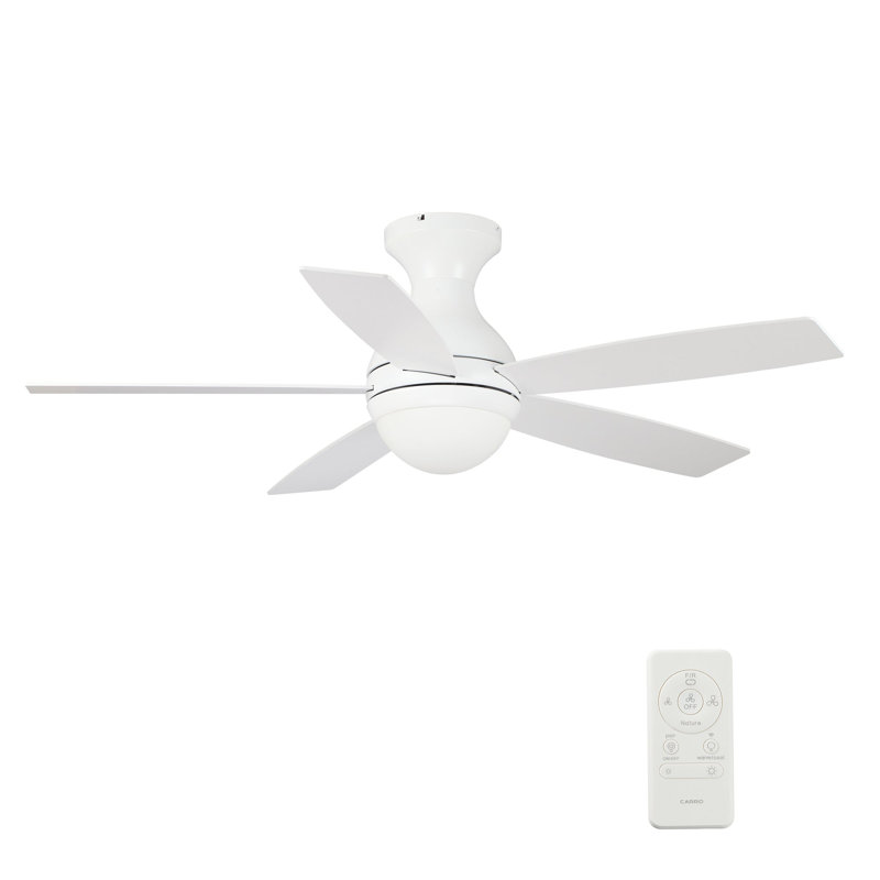 Ventilateur de plafond intelligent Twister de 52 po avec télécommande, ensemble d'éclairage inclus, fonctionne avec l'assistant Google et Amazon Alexa, raccourci Siri.