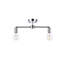 Plafonnier semi-encastré 21,5 po 2 lumières Hannigan-1161180849