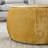 Round Storage Ottoman, 2 In 1 Function, Work As End Table And Ottoman,With Small Seat,Dark Yellow(25"X25"X14.7") Ow-1697858276