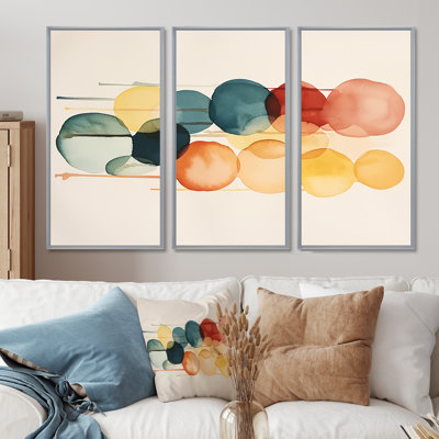 Daiga - ensemble de reproductions d'art abstrait