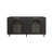 Accent Cabinet  Lacquered Wooden Cabinet With 4 Glass Doors Sideboard Buffet Server Cabinet Storage Cabinet-90999336