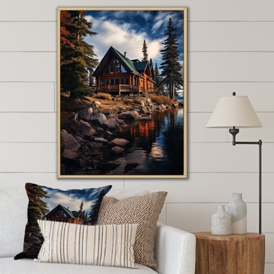 Belayneh Canada Lakehouse Retreat I sur toile