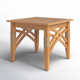 Cotesfield Sqaure 22" Teak Table