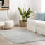 Alva Sky Hand Loom Knotted Viscose Rug-1154879181
