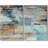 Abstract Grunge Color Composition - ensemble de 2 reproductions sur toiles tendues-56420137