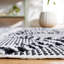 Tapis noir / ivoire Augustine 714-417744980