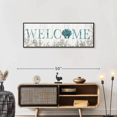 Plaque murale «Welcome Shell»