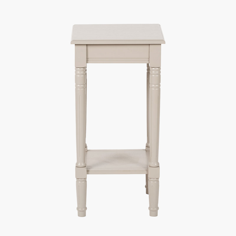 Callum End Table, Putty Beige