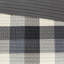 Courtepointe grise à motif chevrons double / grand, 6 pièces, accents écossais Buffalo, doux et invitant, pièce de coussin décoratif avec imprimé, taille, style, literie de chambre à coucher confortable et chic, lavable à la machine-120469571-120469568