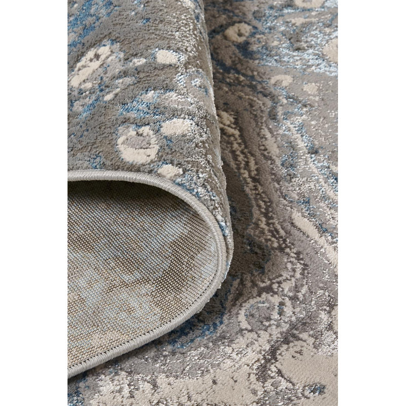 Slaton Performance Abstract Indoor Rug, Rectangle 10' x 13'2"