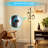 70" Dimmable Floor Lamp With Cage Shade, 3 LED Bulbs For Living Room, Bedroom, Office