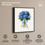 "Blue Bouquet II", reproduction d'art sur toile encadrée-7323137-7323388