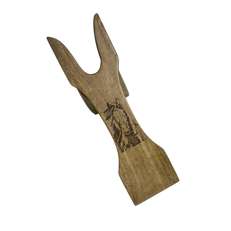 Couvre-bottes en fer de marque - naturel
