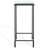 Bertillo Glass Top End Table