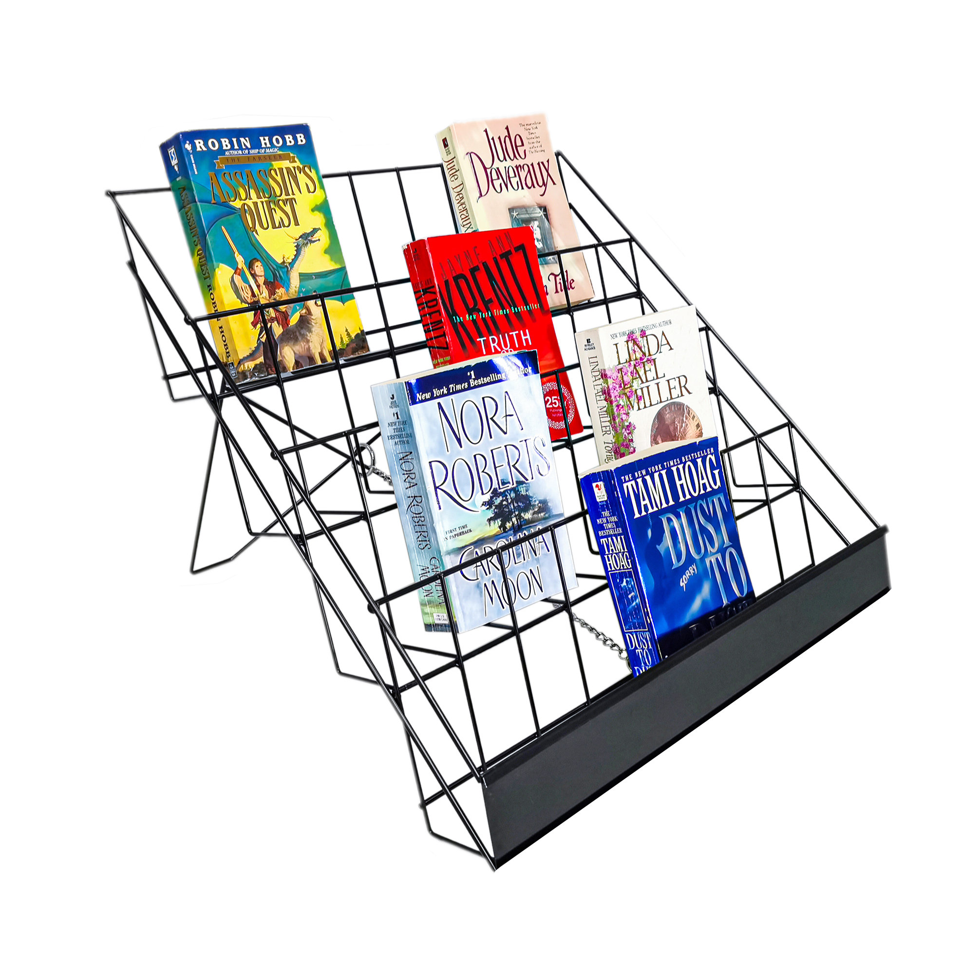 Fixturedisplays® 4-Tiered Greeting Card Rack, 18