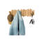 Freestanding 6 - Hook Coat Rack