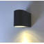 Hewie Black Outdoor Flush Mount