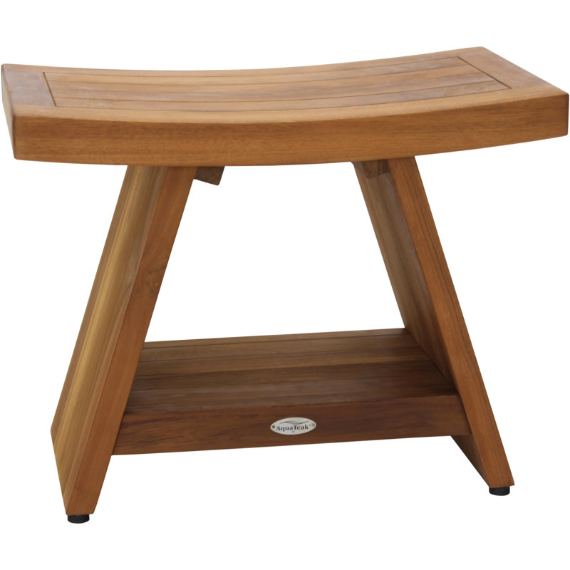 Asia Shower Seat, 18" H x 24" W x 14" D
