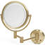 Ayeshah 8.5" Lighted Wall Mount Magnified Makeup Mirror, Direct Wire-357642293