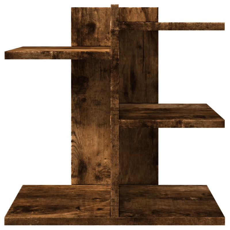 Desk Organiser 42X21.5X42 Cm Engineered Wood, Smoked Oak