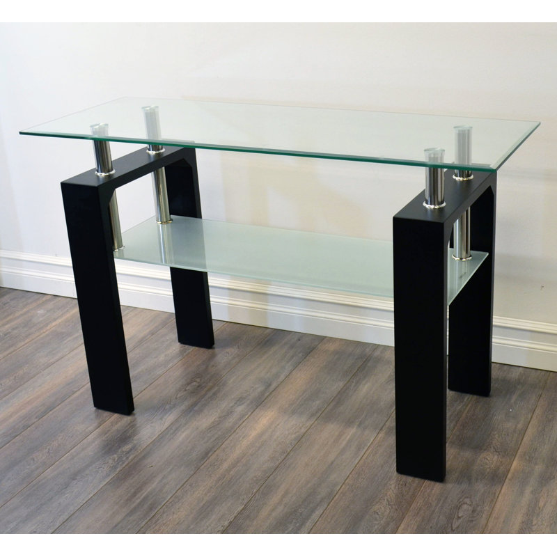 Console 43,15 po Kirkpatrick, Marron foncé
