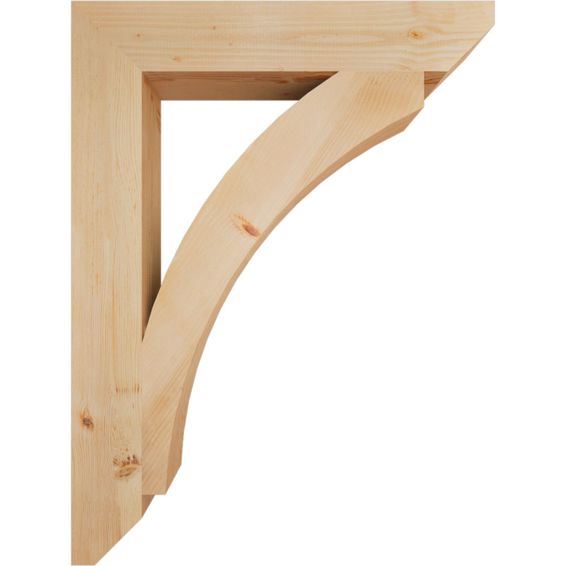 H 5,5 l, Sapin de Douglas, H 48 po x l 5,5 po x P 36 po