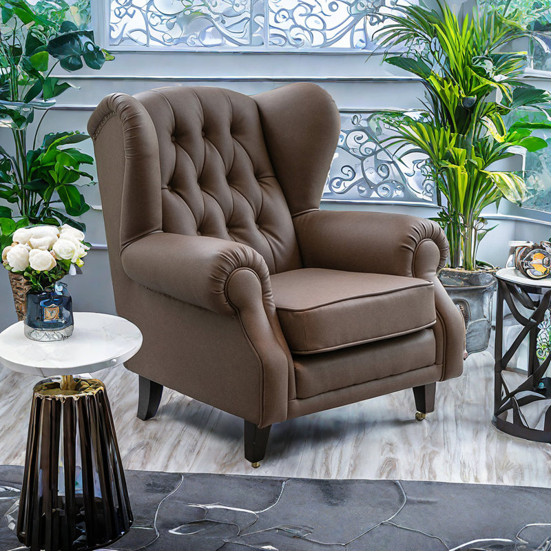 Deshawna Recliner, Coffee Faux Leather