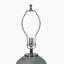 Lampe de table en verre D16x27 "