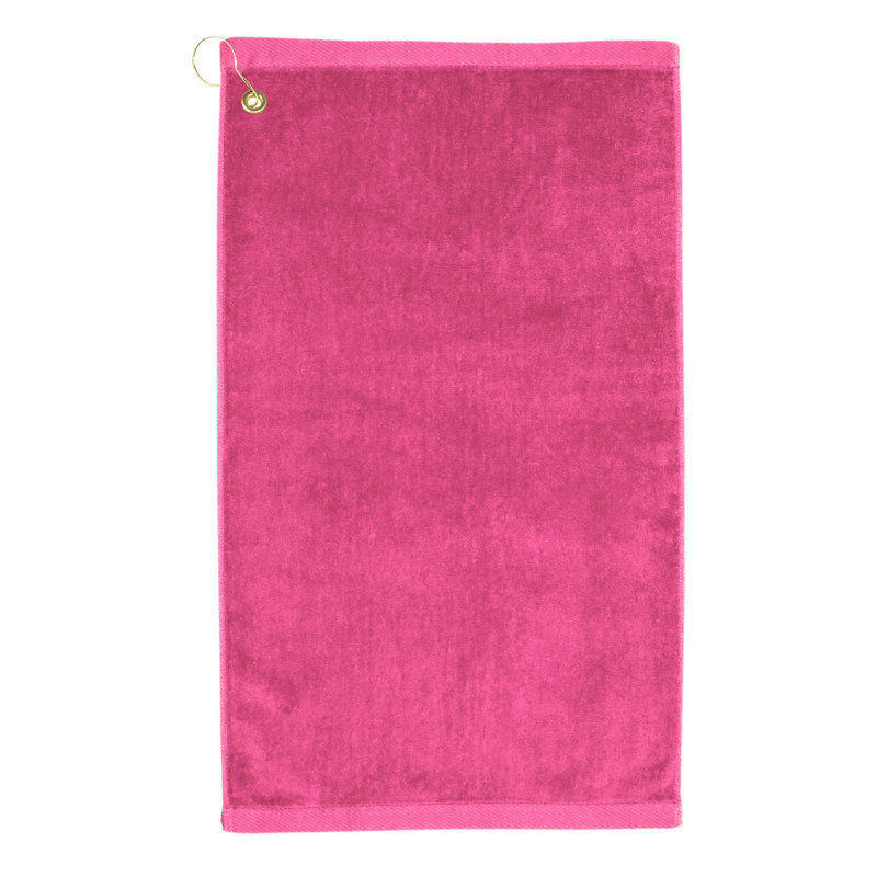 Nandy 100% Cotton Bath Towel, Hot Pink