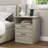 2 Drawers Nightstand With Charging Station-1990709992