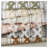 Cotton Printed Window Panel with Chenille Stripe and Lining - 50" W x 95" L, Multi-Color