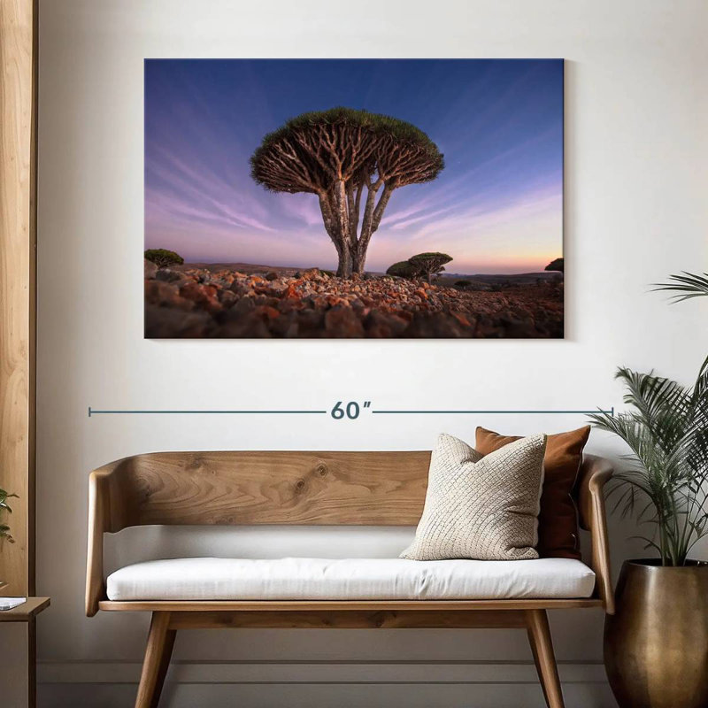 Harnek Dragon Blood Trees, 32" H x 48" W