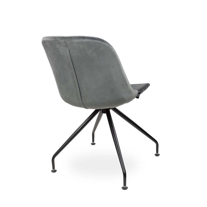 Upholstered Dining Chair, Grey