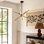 Lustre linéaire moderne Burcker