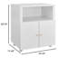 Office printer stand with wheels, printer tables with file door, mobile lateral filing cabinet-1874393592