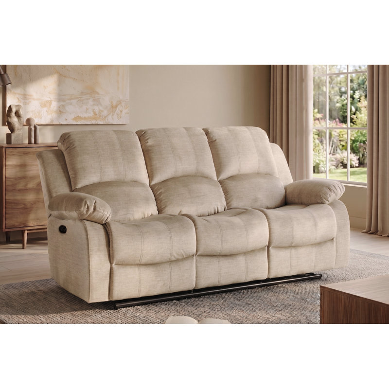 Alaiyna Wide Home Theater Recliner Recliner, Electric Beige, 3