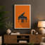 Piano in Silhouette Modern - Wrapped Canvas-176325112-176325094