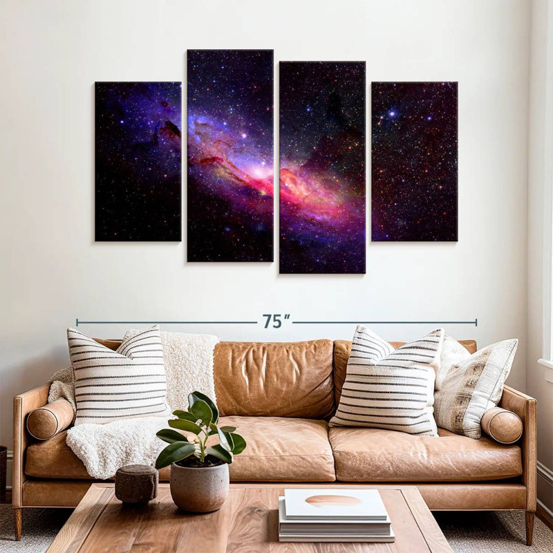 Oberle Galaxy In Space, 42" H x 68" W